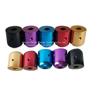 High Precision Custom CNC Parts Aluminum Colorful Anodized Aluminum Turning Part thumbnail-3