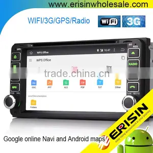 Erisin ES2603C 7 Inch Touch Screen Car DVD Player for Toyota Vitz thumbnail-1