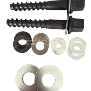 Railway Accessories Plain Washer Uls6/Uls7 for Spikes Fastened Rails thumbnail-2