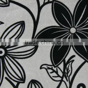 New Arrival Flock on Flock for Sofa Seat Cover Fabric /flocked Upholstery Fabric/flocked Sofa Fabric Velvet thumbnail-2