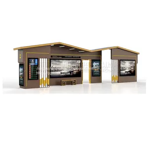 Customized Manufacturer of Intelligent Bus Stop Sign Advertising Light Box for Bus Stop Sign in Scenic Spot thumbnail-4