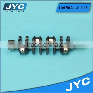 CA4D32 Desiel Engine Forged Crankshaft for Tractors 1005021-C012 Quality Choice thumbnail-4