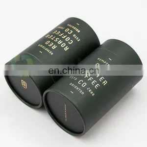 Round Can Luxury Cardboard Box for Coffee Bottle Package thumbnail-4