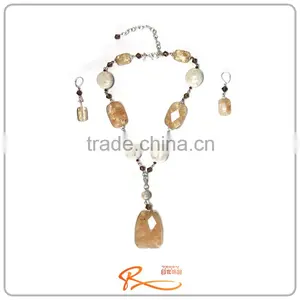 Wholesale Women Temperamental Fashion Fashion Turquoise Necklace thumbnail-1