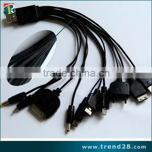 Express10 In1 Universal USB Data Charger Cable for Mobile Phone 10 Connector thumbnail-2