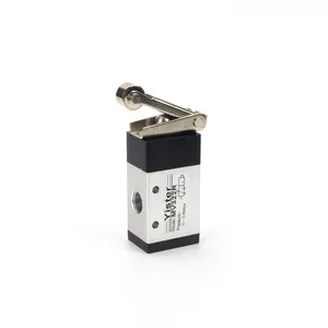 Roller Type Pneumatic Valve With Manual Override MV322R Solenoid Valve thumbnail-1