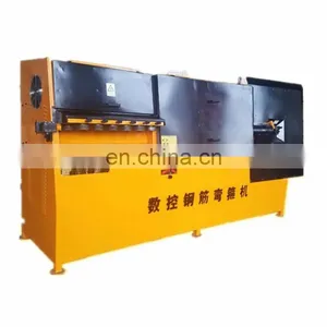 China Construction Machinery Bar Steel Rebar Straightening Machine Automatic Cnc Rebar Bender and Cutter thumbnail-2