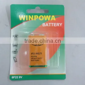 Heavy Duty 9v Carbon Zinc 6f22 Battery thumbnail-3