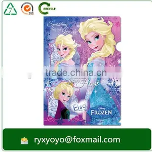 Customzied PP a4 Size L Shaped Plastic Folder With CMYK Printing thumbnail-3