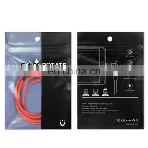 Wholesale 3 in 1 Magnetic Charging USB Cable Charger 540 Degree Rotation Data Cable For Iphon/Micro USB Type C thumbnail-5