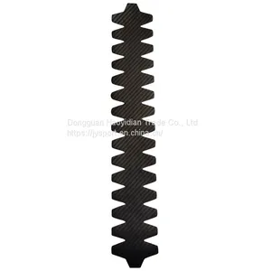 PVC Head Frame Protector 3K Texture for Padel Racket Beach Tennis Racquet OEM Custom Logo thumbnail-1