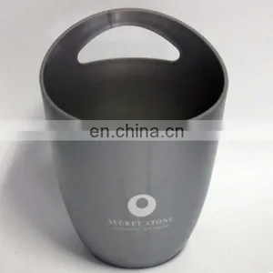 Customized Plastic Ice Bucket Beer Bottle Cooler Holder thumbnail-3
