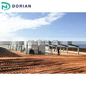 High Strength Multi-span Chicken House Steel Structure Chicken Farm Poultry House thumbnail-1