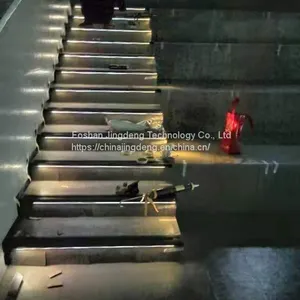 Chinese Factory Wholesale Theater Carpet Steps up Cool White Line Light Stair Lights thumbnail-1