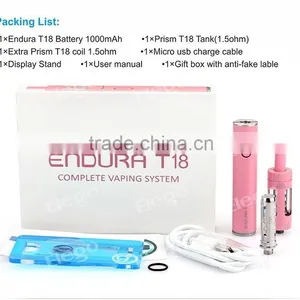100% Authentic Innokin Endura T18 Kit With 1000mAh Wholesale Elego Stock thumbnail-6