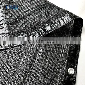 Garden Nursery 80% Shading HDPE Green House Netting Black Sun Shade Net for Vegetable thumbnail-3