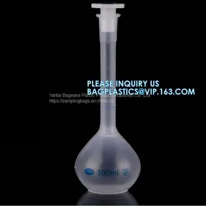 Chemistry Laboratory 10ml 50ml 100ml 250ml 500ml 1000ml PP Plastic Volumetric Flasks, Lab Use 10ml 50ml 100ml 250ml 500ml 1000ml Plastic Volumetric Measuring Flask thumbnail-3