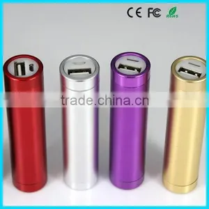 Oem 2600mAh Metal Power Bank With Led Lighting for Xiaomi thumbnail-4