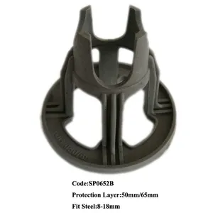 PP 50/65mm Platform Plastic Spacer Protective Layer of Reinforcing Steel Bar Applied in the Civil thumbnail-3