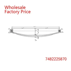 7482225870 Parabolic Spring Wholesale For Renault thumbnail-2
