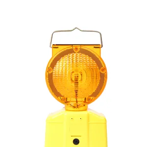 Solar Road Traffic Safety Barricade Warning Light Solar Flashing Warning Lights thumbnail-1