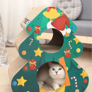 MeowLove Hot Sales Scratcher Cat Play Toy Corrugated Cardboard Cat Scratcher Cat Cardboard thumbnail-3
