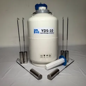 Portable With Handle Liquid Nitrogen Container of Embryo Partition Storage YDS-10-125 thumbnail-5