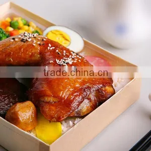Natural Wooden Bark Box Wood Fast Food Box Wholesale thumbnail-6