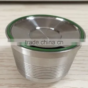 2015 New Stainless Steel Reusable/Refillable Dolce Gusto Coffee Capsule thumbnail-2