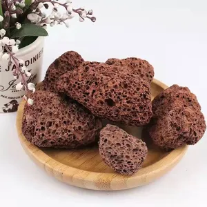 Chaoying 1-2 cm Black Volcanic Rock Filter Media for Constructed Wetlands, Volcanic Stone Ceramsite for Nitrification Filter Tanks thumbnail-3