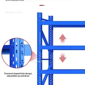 Heavy-duty Industrial Rack FW-ST243 | Triangular Reinforced Bracing & Thickened Columns | 500kg/Level Capacity Mold Storage for Factory Workshops thumbnail-4