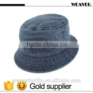 Denim Blank Cap and Hat Custom Bucket Hat Unisex thumbnail-3