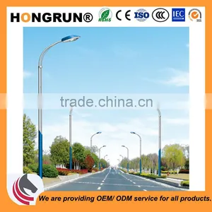 Color Customizable Single-arm Street Lamp Pole for Outdoor Lighting thumbnail-1