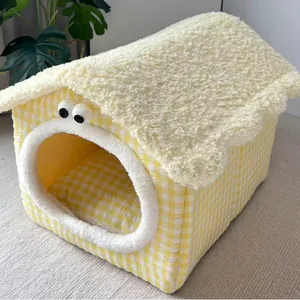 Deep Elliptical Corrugated Cat Scratching Bed - Curved Design for Comfort thumbnail-1