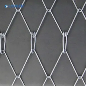 Rockfall Netting G80 4 G65 4 Long Lifespan High Strength Rockfall Barrier Mesh Galvanized High Tensile Wire Mesh thumbnail-5