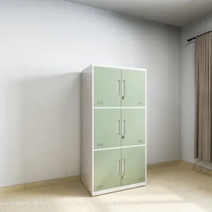 Metal Storage Locker and Wardrobe Cabinet for Student Dormitory, School and Institutional Furniture Projects thumbnail-5