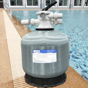 Compact Sand Filter for Homestay Aquaculture Pool, 304 Stainless Steel, 0.5HP, 220V, 8m3/h thumbnail-4