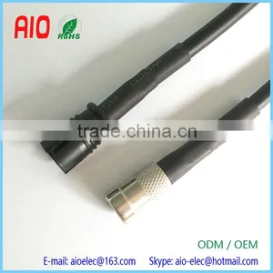 Right Angle RAKU Female Plug To ISO Female Jack Aerial Adaptor Adapter Antenna Lead Cable For Car VAN Bus Radio thumbnail-2