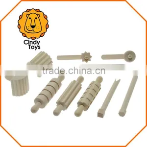 Wooden Craft Modelling Set Hard Wood 11 Pcs for Kids thumbnail-3