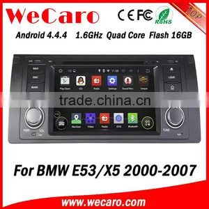 Top Version Android 4.4.4 Double Din Car Stereo Dvd Player for Bmw x5 Android Gps Navigation System Wifi 3g 2000-2007 thumbnail-2