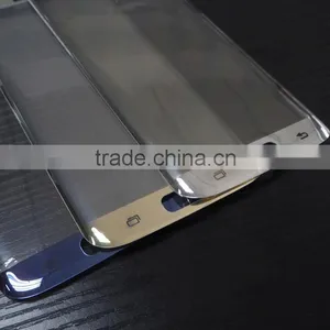 2016 Newest Hot Selling Transparent Premium 9h Hardness Tempered Glass 3D Full Curved Edge to Edge for Samsung S7 Edge thumbnail-2