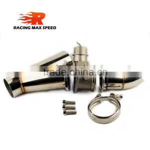 2.5 Inch Type y 304 Stainless Steel Car Exhaust Muffler Vacuum Valve Control With Remoter thumbnail-6