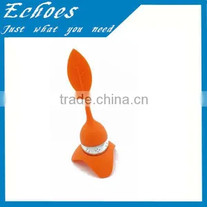 Silicon Tea Infuser Leaf thumbnail-1