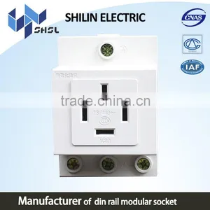 SBTA1 AC30 Din Rail Power Socket Four Pole and 16 Amp thumbnail-1