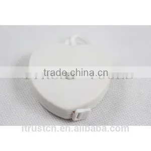 Mini White Hearts Tape Measure MT1713 thumbnail-1