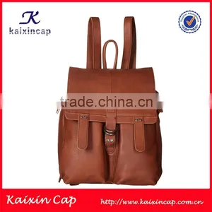 Wholesale High Quality Fashion Girls Backpack Female Leather Backpack thumbnail-5