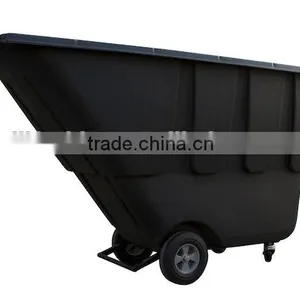 Tilt Truck, 1 Cu. Yd. Volume Capacity, 850 Lb. Load Capacity, Utility Hopper Type thumbnail-1
