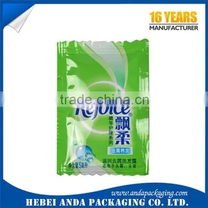 Small Shampoo Packaging Bag for Hotel Shampoo Sachet Packaging/shampoo Material Supplier's Choice thumbnail-6