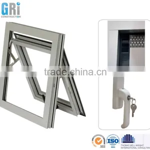 Aluminum Window/Tilt and Turn Glass Window With Grills thumbnail-1