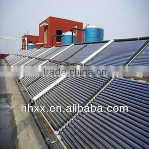 High Pressurized Vacuum Tube Copper Heat Pipe Solar Collector thumbnail-1